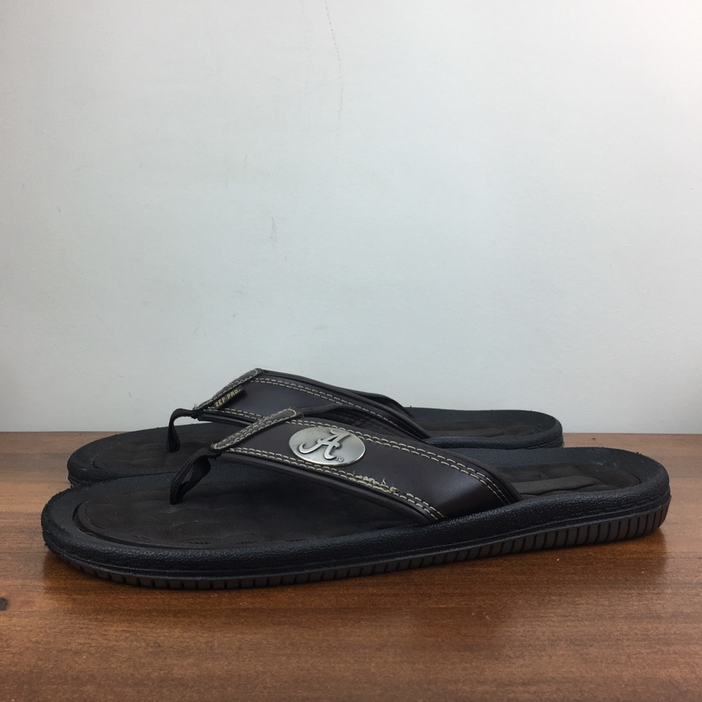 Men's Brown Flip-Flops
